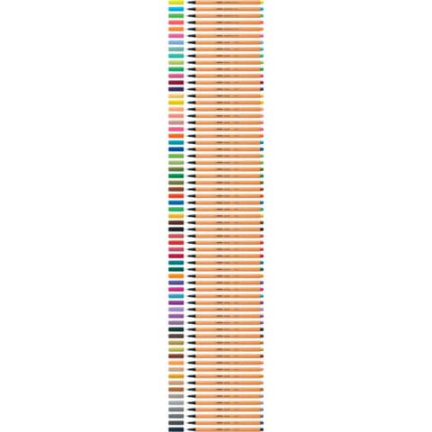 Fineliner Stabilo Point 88® 0,4 mm rosso neon 88/040